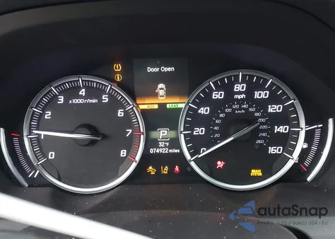 2020 Acura Tlx Tech Package z USA, uszkodzony, nr VIN 19UUB3F41LA003271